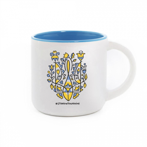 Чашка Герб Украины. Синяя