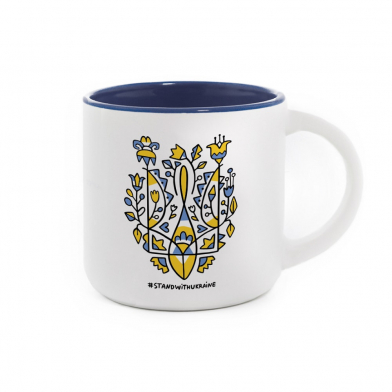 Чашка Герб Украины. Синяя