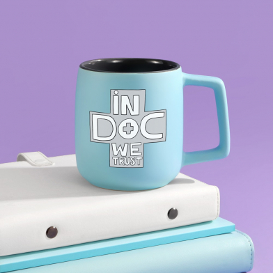 Чашка In Doc We Trust