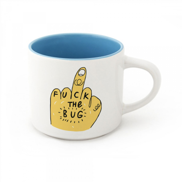 Чашка Fuck the bug