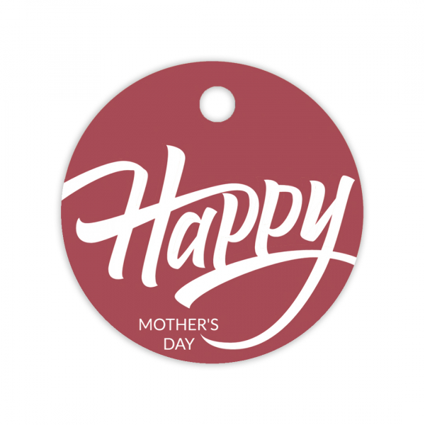 Gift tag Happy Mother's Day