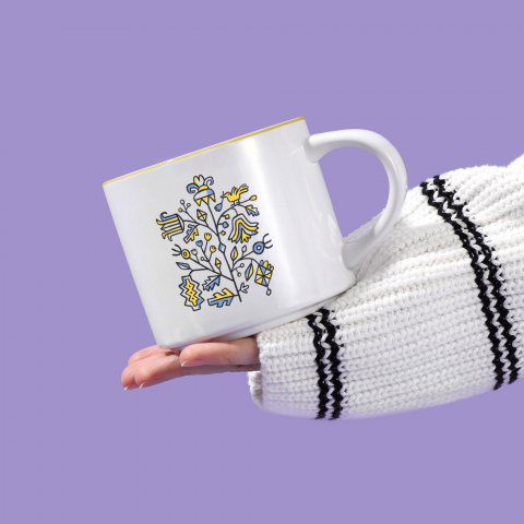 Чашка Український орнамент