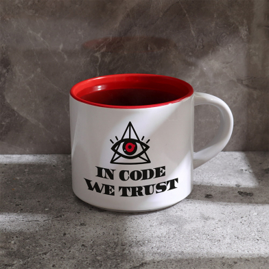 Чашка In code we trust