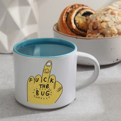 Чашка Fuck the bug