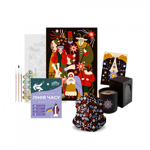 Подарунковий набір Коляда з логотипом Подарунковий набір Коляда з логотипом