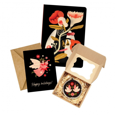 Подарунковий набір з 3-х Святкова чарівність