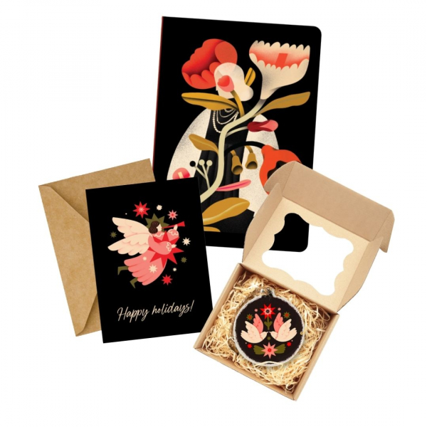 Подарунковий набір з 3-х Святкова чарівність