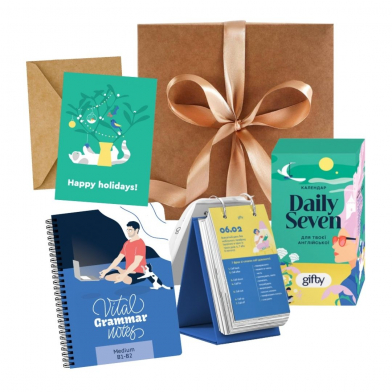 Подарочный набор из 4-х English Boost