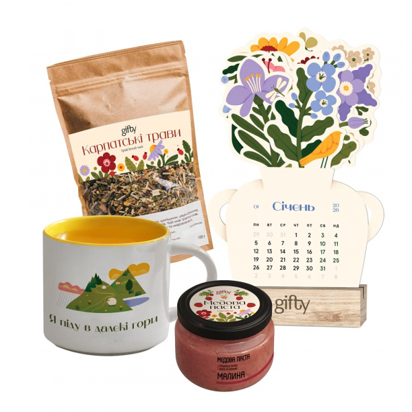 Подарочный набор из 4-х Далекие горы