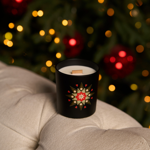 Ароматическая свеча Рождественская звезда