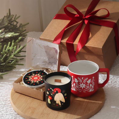 Подарунковий набір з 4-х Свято в горняті