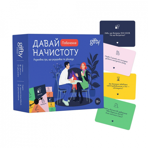 Розмовна настільна гра Давай начистоту: Побачення