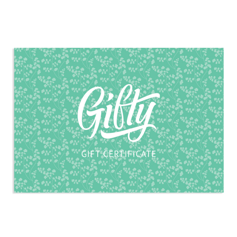 Подарунковий сертифікат Gifty