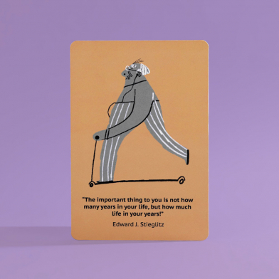 Магнитная открытка Time