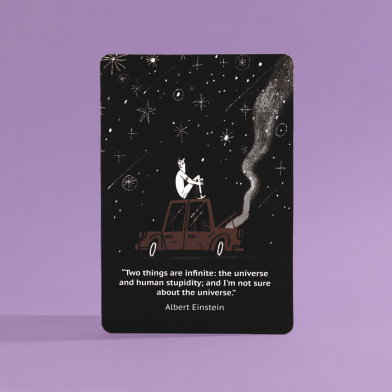 Магнітна листівка Infinity