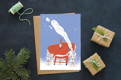 Листівка Крутий Дід