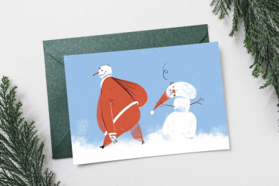 Листівка Гарно погуляли