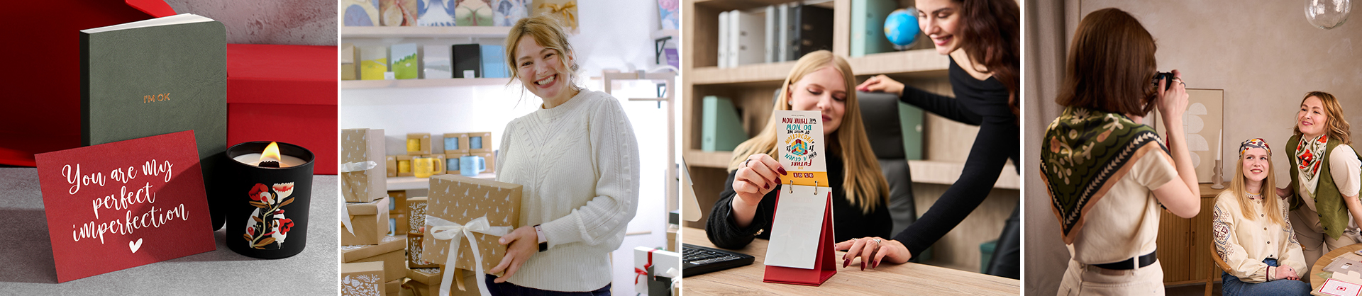 Товари та команда Gifty