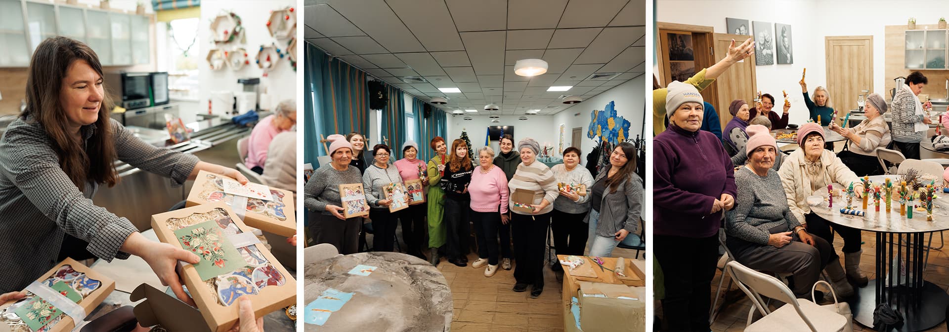 Команда Gifty з мешканцями Чудо-містечка